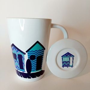 David's Tea The Perfect Tea Mug Beach House Surf Board Color Colour Changing Mug